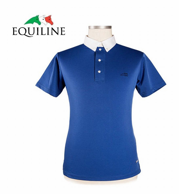 POLO GARA UOMO LEOPOLD ROYAL Manica Corta, Uomo 